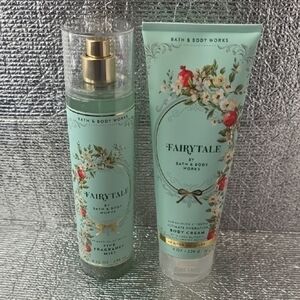 Fairytale by Bath & Body Works Body Cream and Mist Set - Green